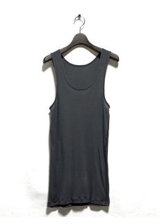 【27SS】 タンクトップ リブ / TANK TOP RIB / グレー