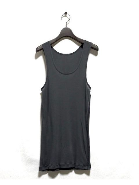 【27SS】 タンクトップ リブ / TANK TOP RIB / グレー
