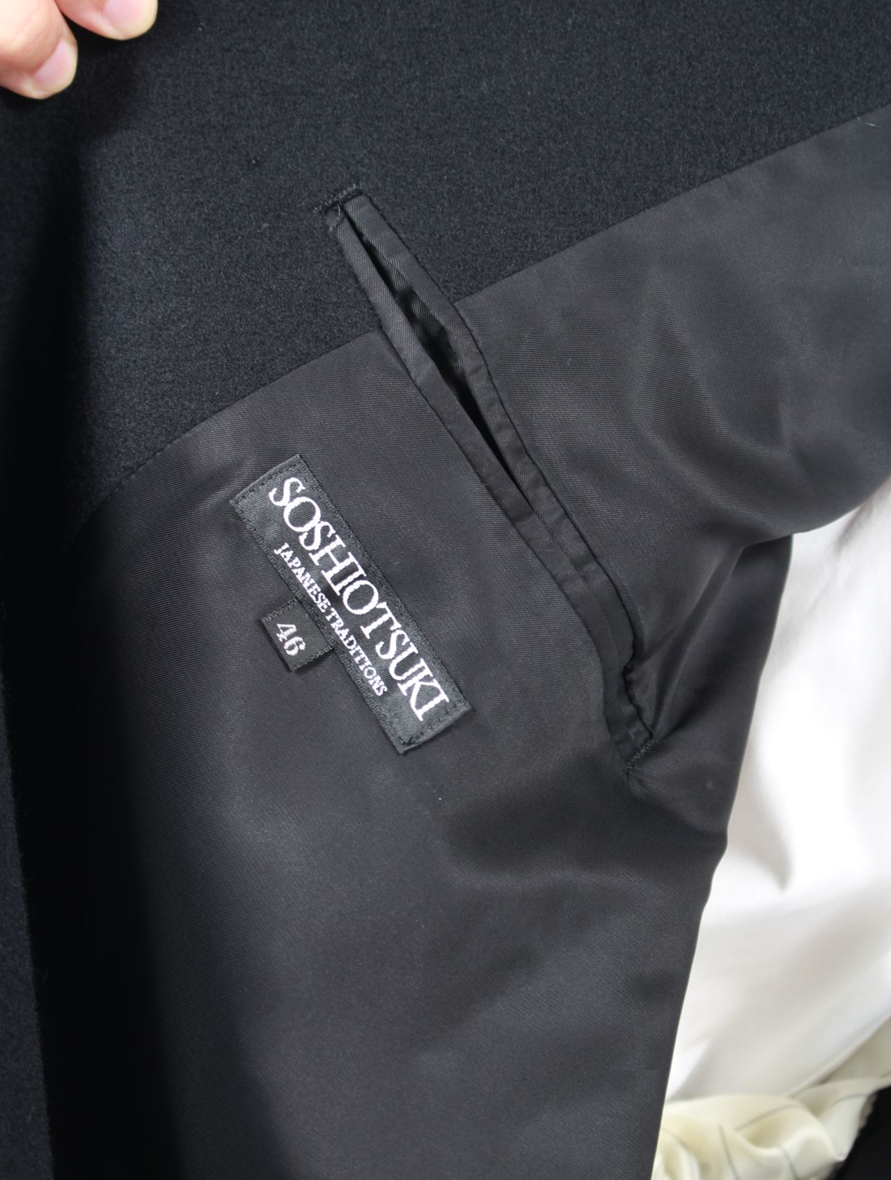 ok.soon chesterfield coat 試着のみ美品 ok.soon chesterfield coat 試着のみ美品