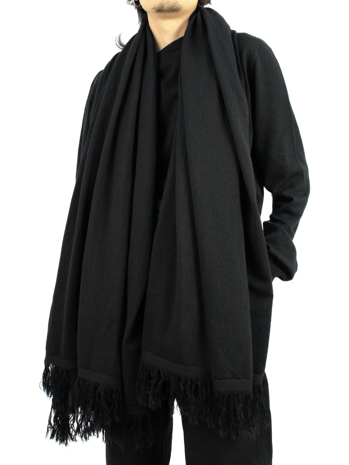 RICK OWENS - 【22FW】ニット ブランケット / KNIT BLANKET