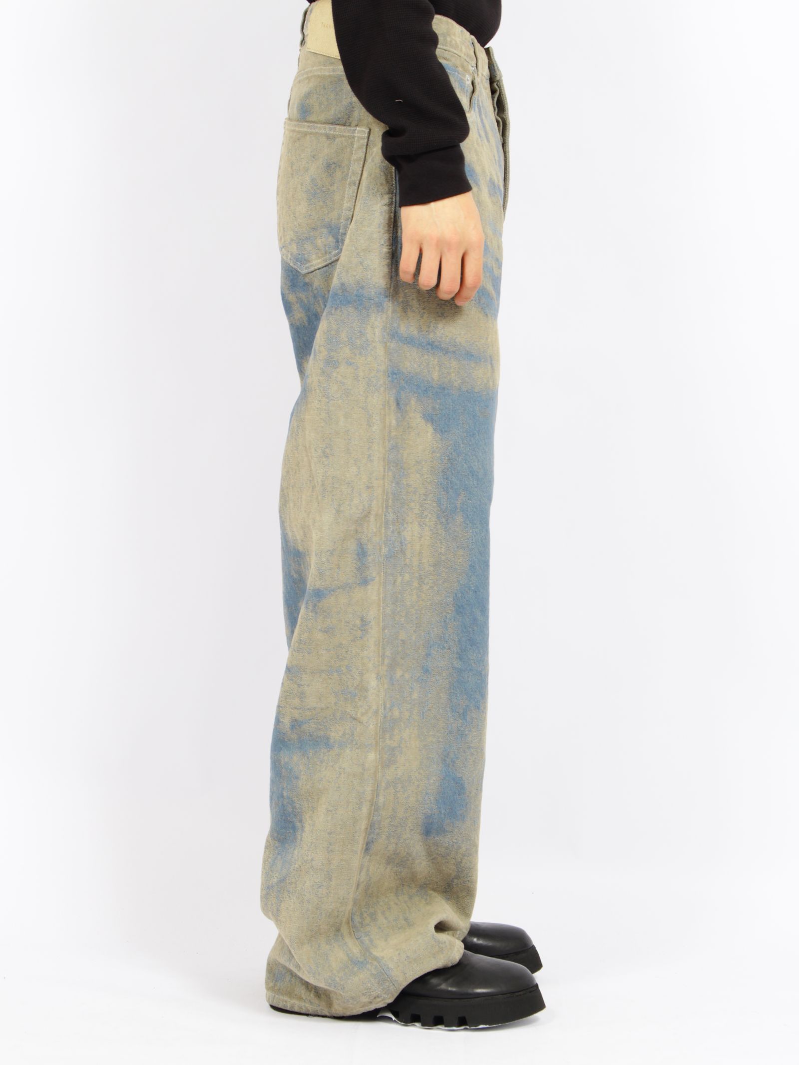 【26AW】ワイド デニム / WIDE DENIM / INDIGO BLEACH(インディゴブリーチ)