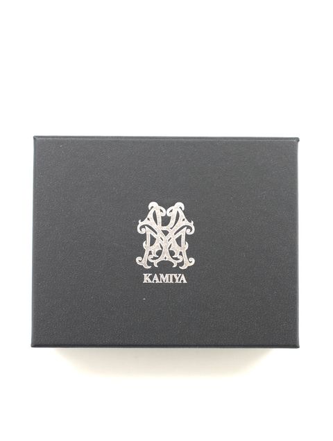 【27SS】カミヤ ダブル ウォレットチェーン / "KMY" DOUBLE WALLET CHAIN / ブラック