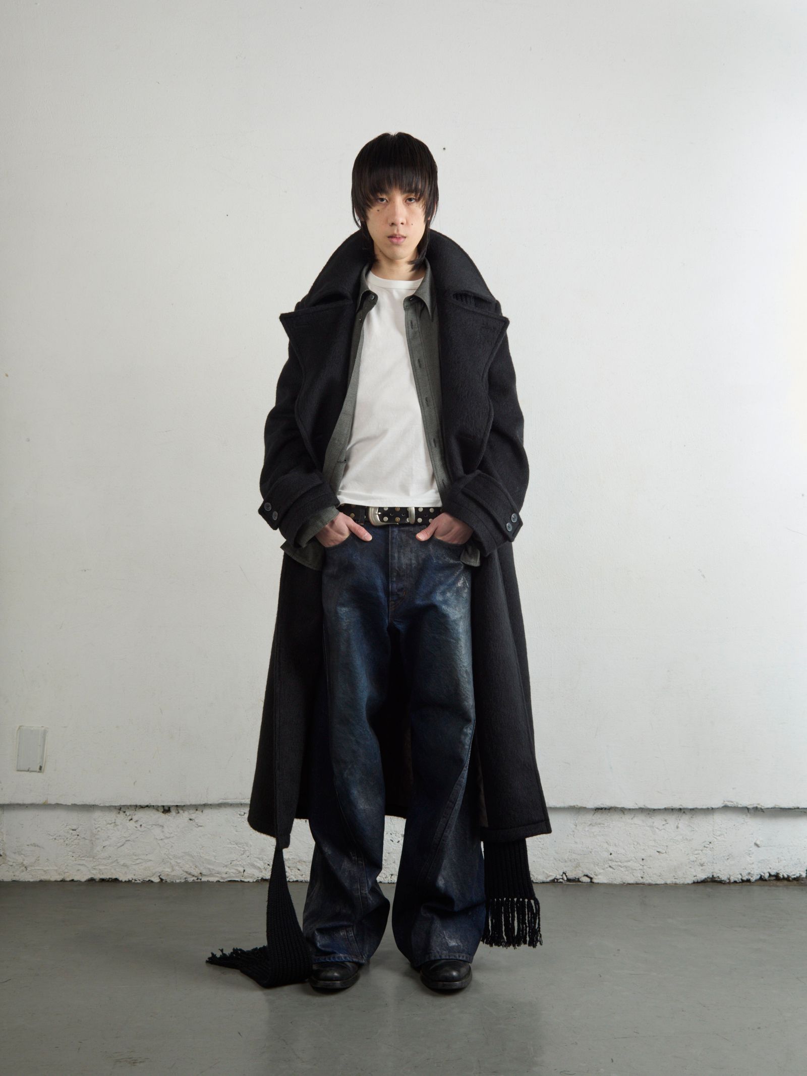 NVRFRGT - 【25AW】 ダブル ブレステッド コート / DOUBLE