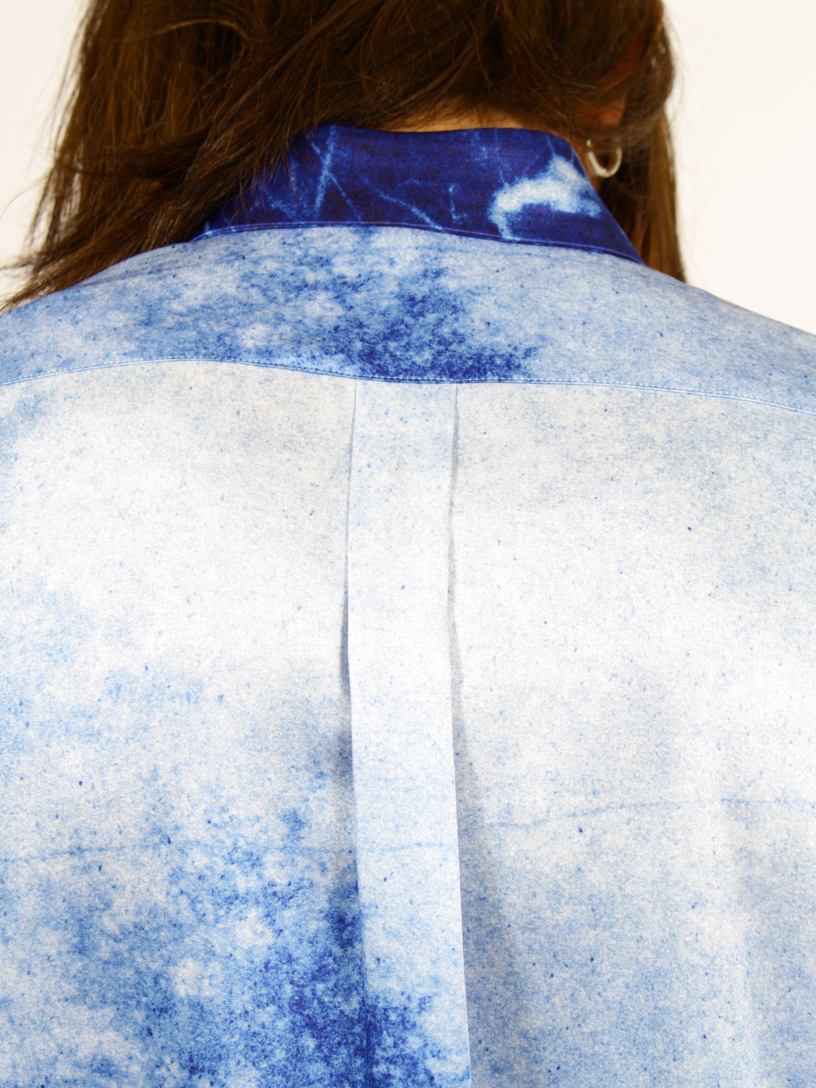 【26SS】ティム・バーバー フォトグラフ シャツ 長袖 / TIM BARBER PHOTOGRAPH SHIRT / ブルー