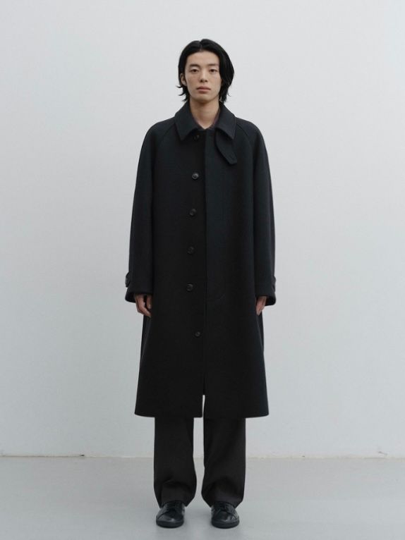 【26AW】レガシー バルマカーン コート / LEGACY BALMACAAN COAT / ブラック