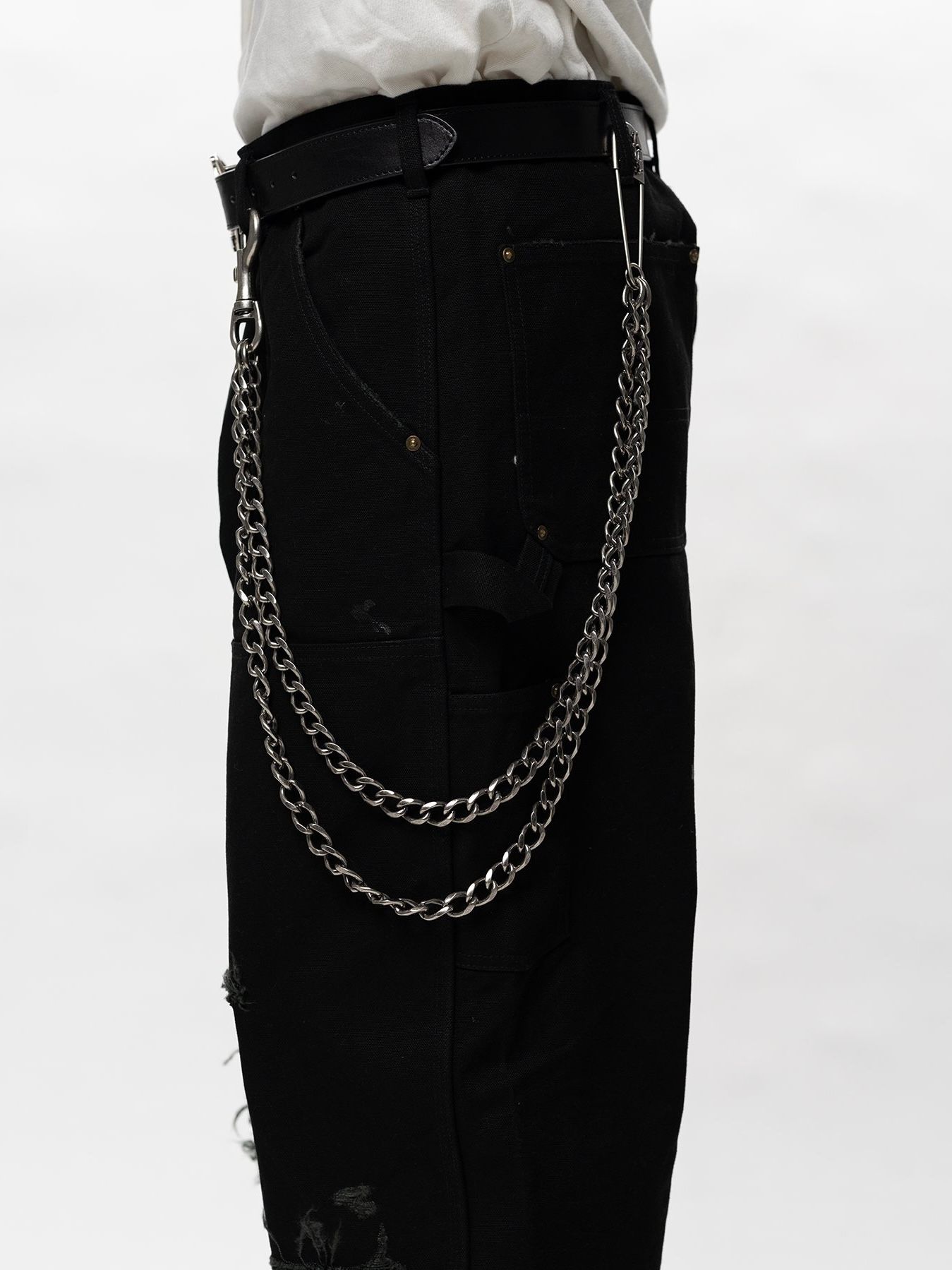 【26SS】カミヤ ダブル ウォレットチェーン / "KMY" W WALLET CHAIN / シルバー