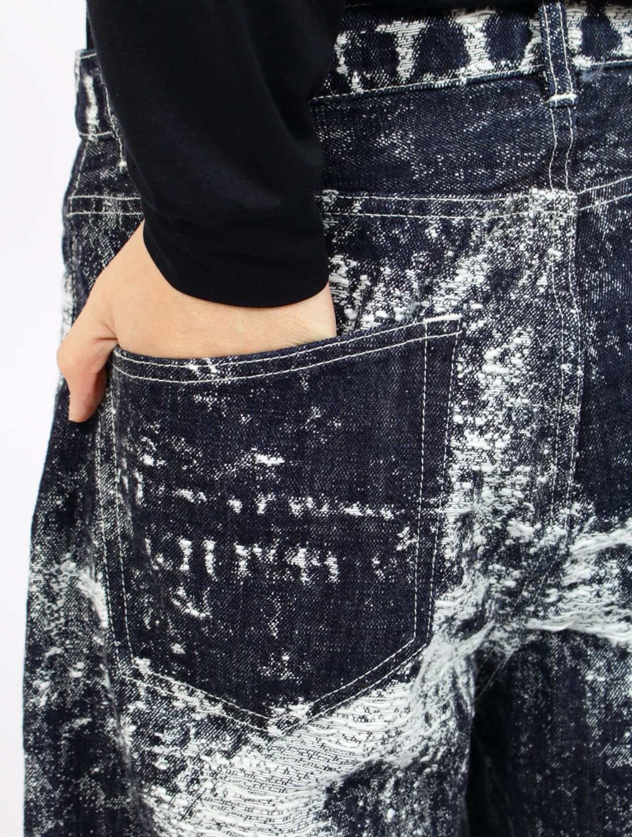 TAAKK - 【26SS】ワイド デニム パンツ / WIDE DENIM / ワンウォッシュ