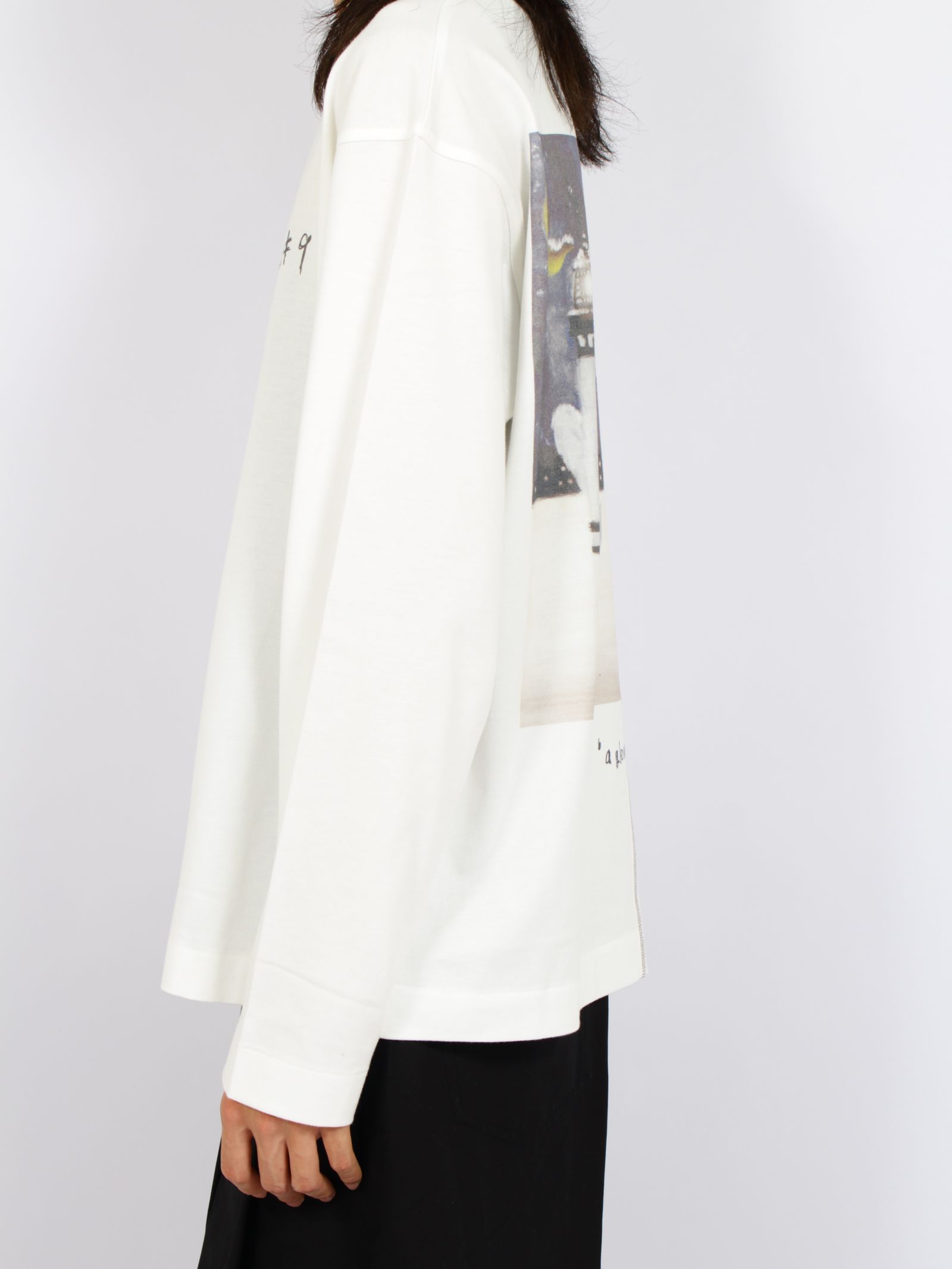 【26AW】シーズン テーマ ロングスリーブ Tシャツ / ISSUE#9(L/S TEE) / ホワイト