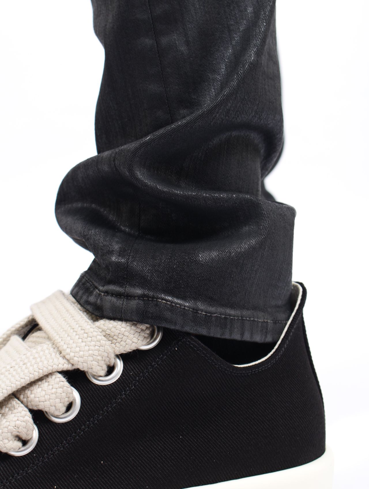 【26SS】デトロイト カット デニム パンツ テーパード パンツ / DETROIT CUT / ブラック