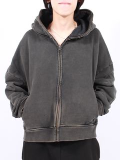 エターナル ジップアップ フーディー パーカー / ETERNAL ZIP / WASHED BLACK （ウォッシュブラック）