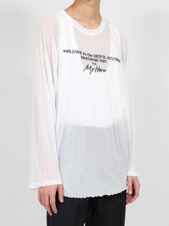 DAIRIKU - 【24SS】シースルー ビッグ ラグラン ロングスリーブTシャツ 