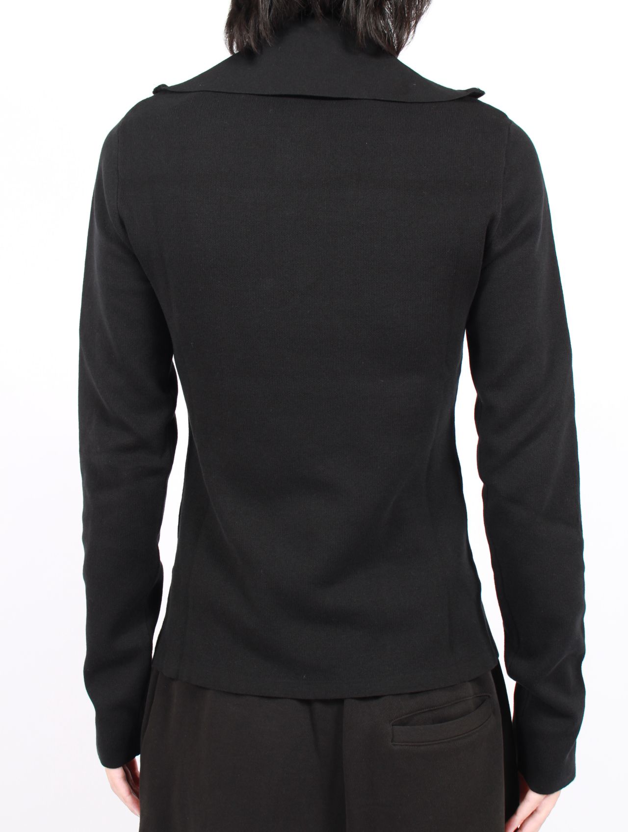 ジップアップ タートルネック / ZIP UP TURTLE NECK / BLACK(ブラック)