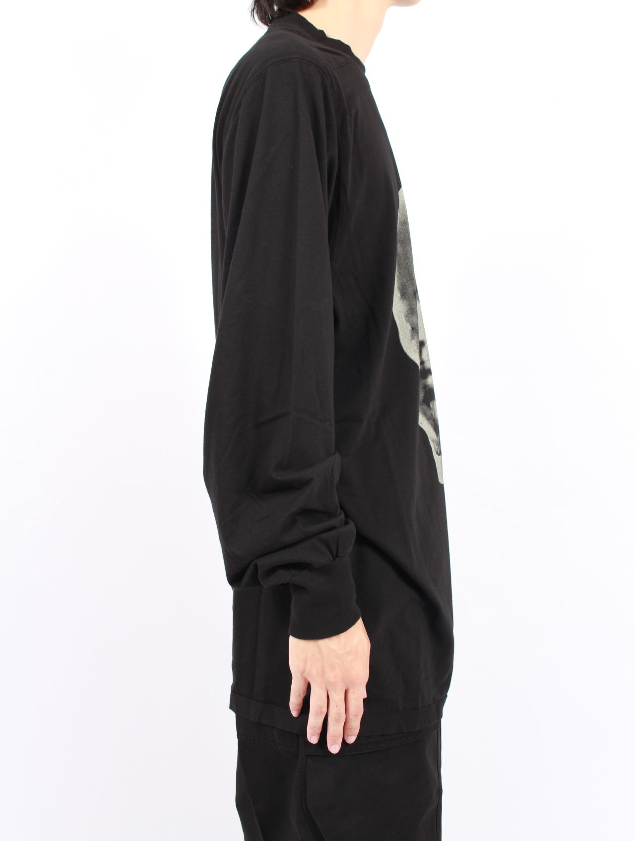 【25AW】ジャンボ LS T グラフィック ロングスリーブ 長袖 Tシャツ / JUMBO LS T / ブラック×パール