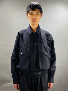 【25AW】モールスキン フライト ジャケット / FLIGHT JKT by MOLESKIN / ブラック
