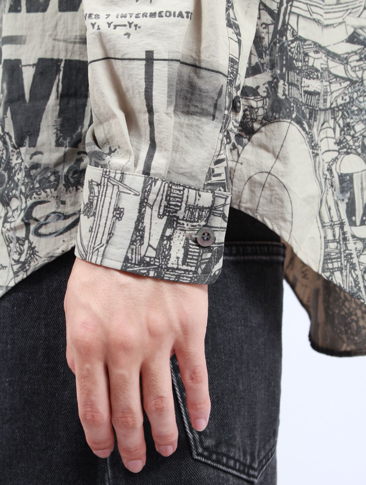 【25AW】グラフィック シャツ / GRAPHIC SHIRTS / ベージュ