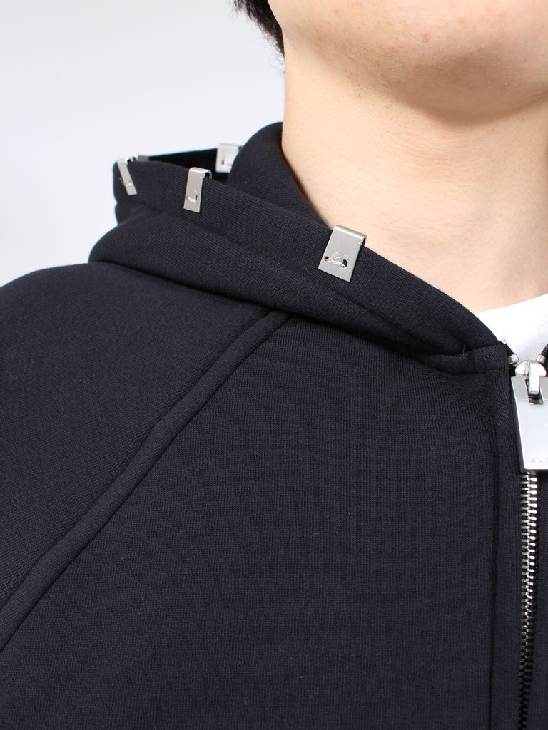 1017 ALYX 9SM - 【24SS】ライターキャップ ジップアップ パーカー 