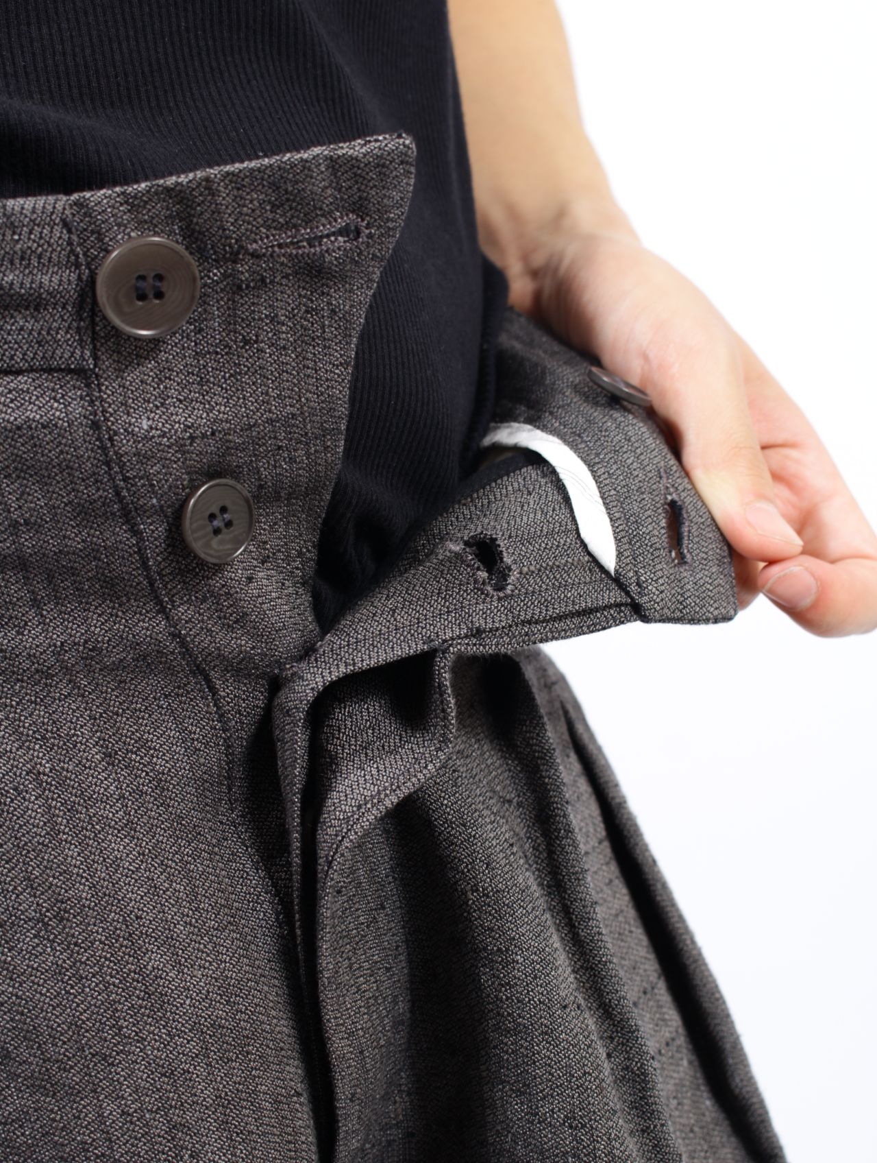 【25SS】エクストラ ラージ フィット トラウザー / EXTRA LARGE FIT TROUSERS / ダークグレイ