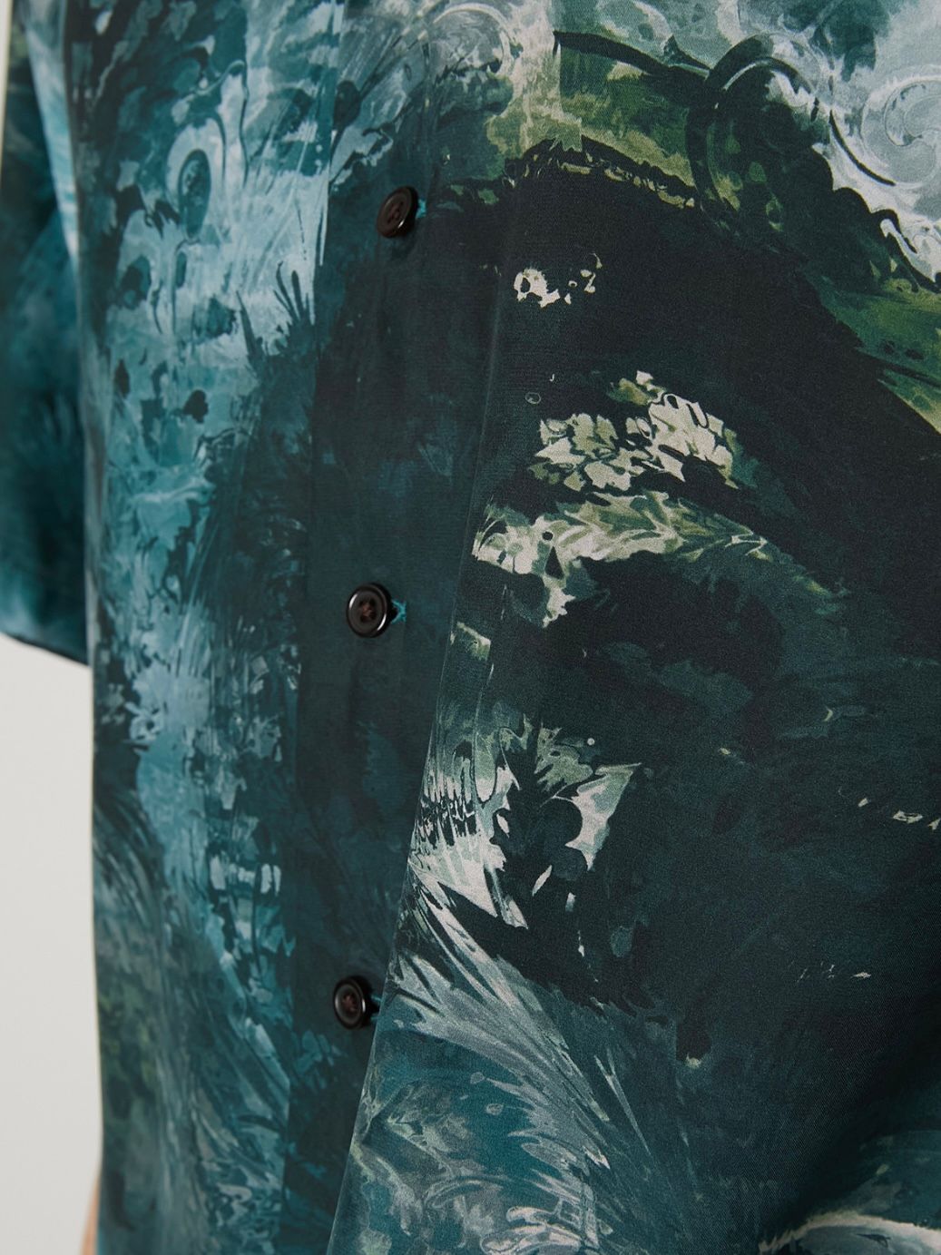 【26SS】シルク シャツ / SILK SHIRT / ブルー