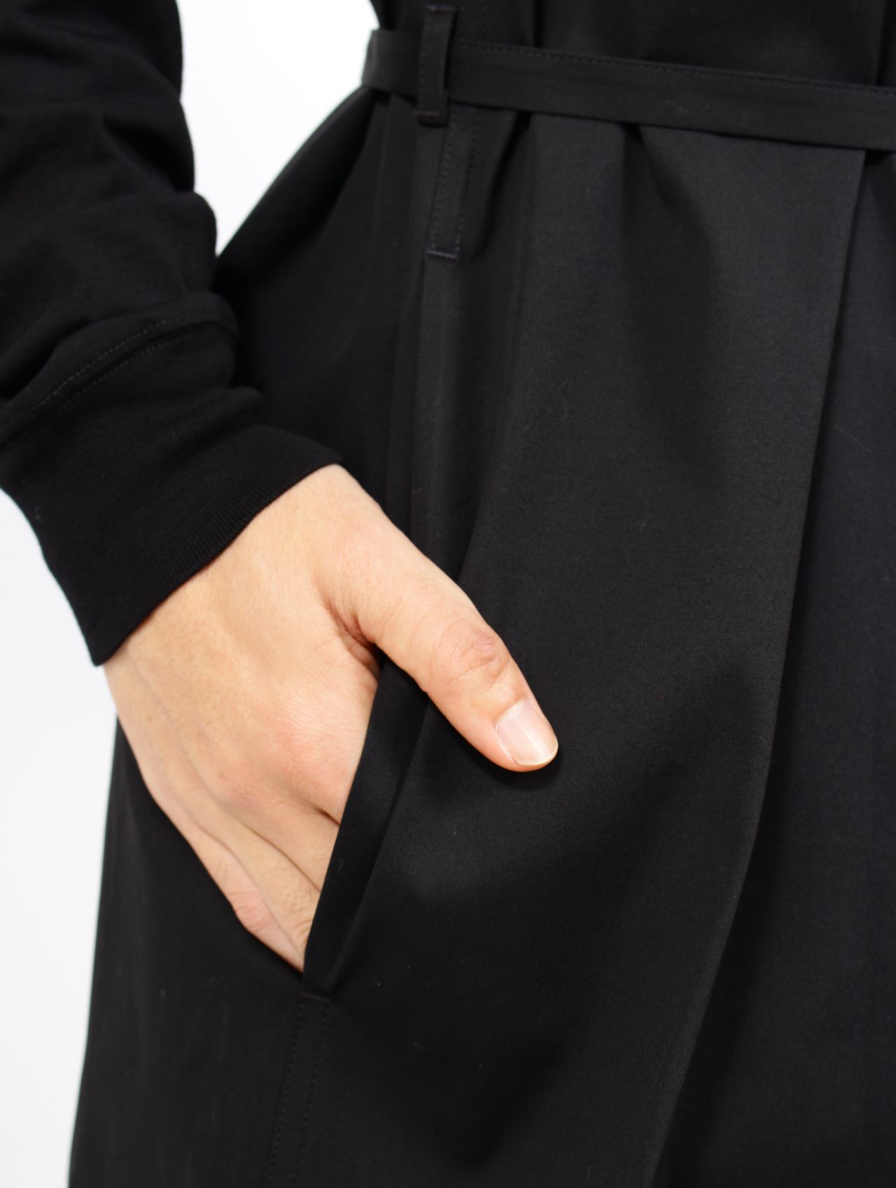 【26SS】 ショート ジャンプスーツ / SL SHORT JUMPSUIT / ブラック