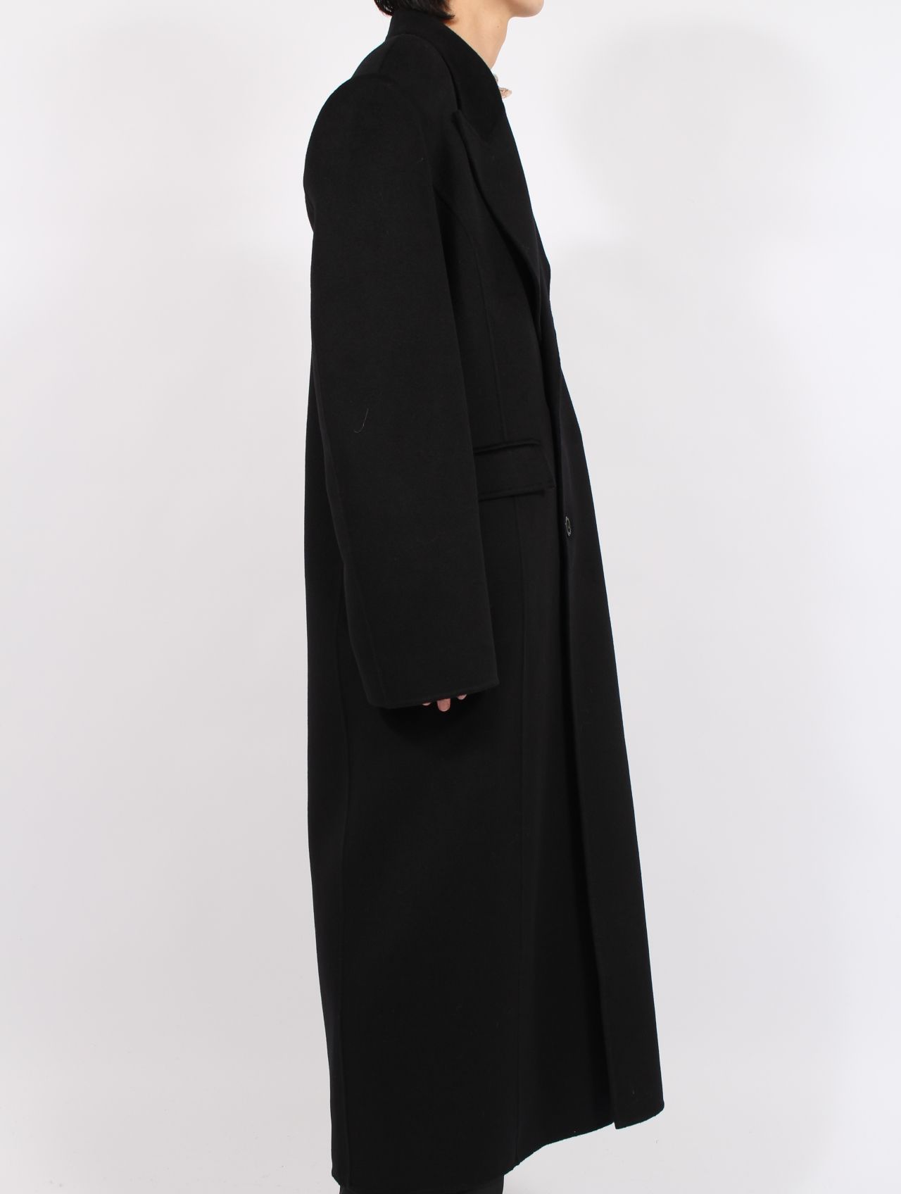 【25AW】 テツ コート / TETSU COAT / シュンガイト(ブラック)