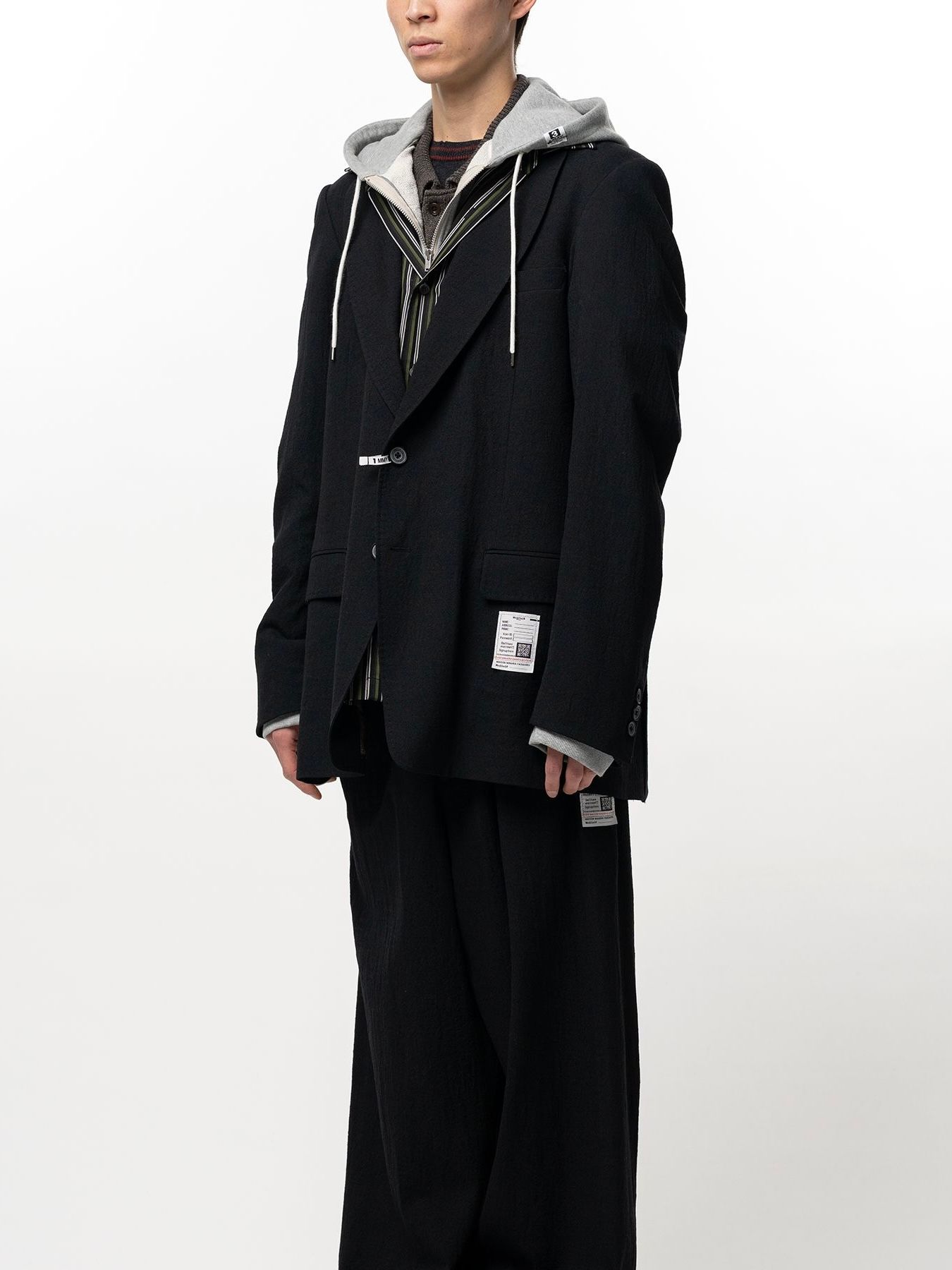 【26AW】 トリプル レイヤード ブレザー / TRIPLE LAYERED BLAZER / ブラック
