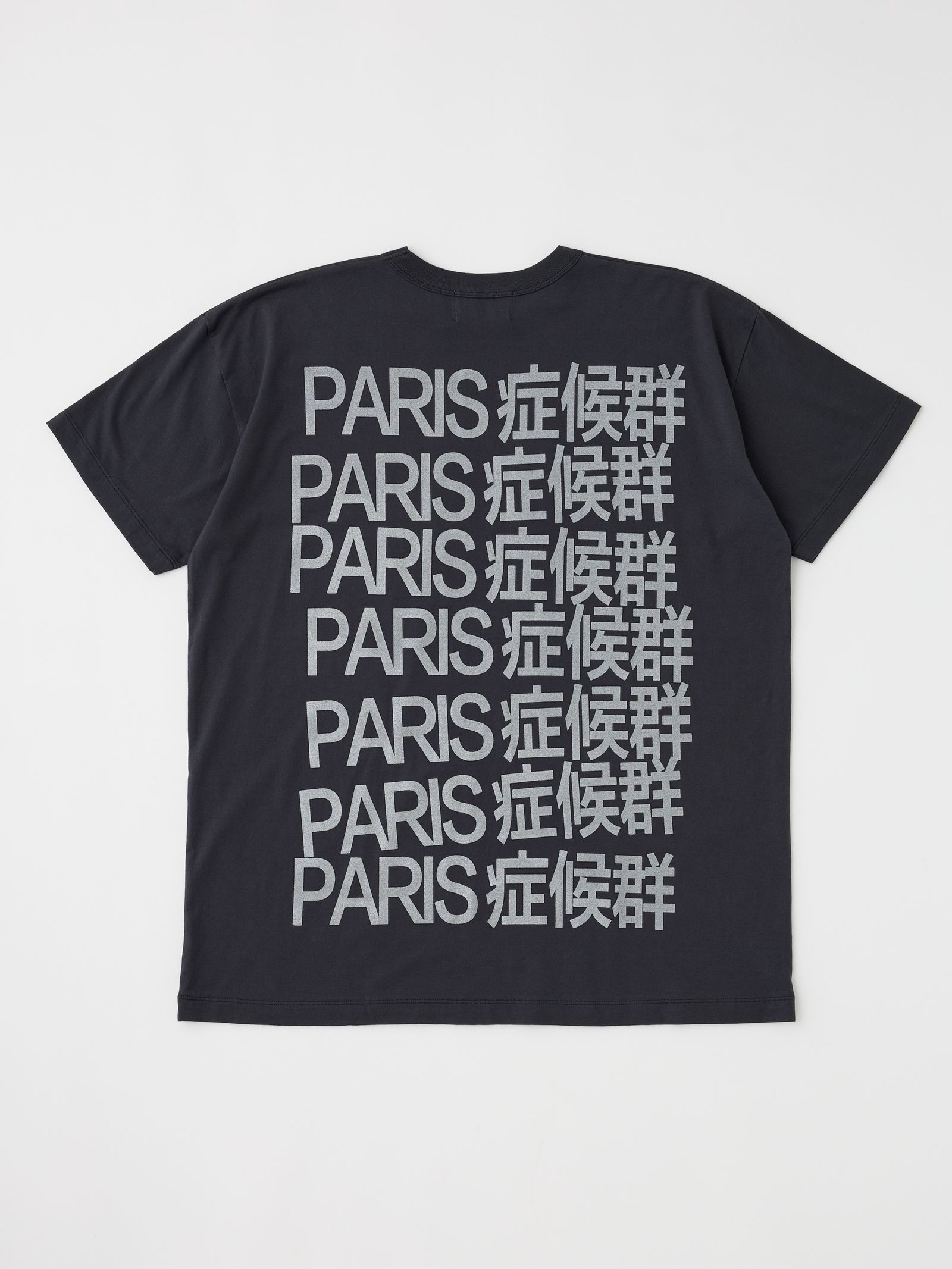 【26SS】パリス シンドローム Tシャツ / VQ PARIS SYNDROME T SHIRT / ブラック