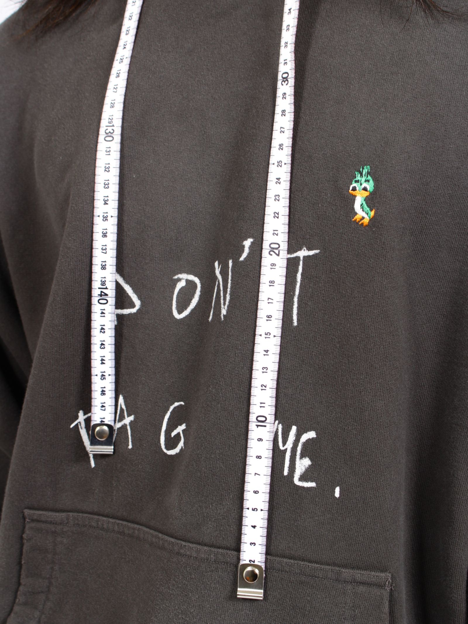 【26AW】 ドント タグ ミー スウェット フーディー / DON'T TAG ME, SWEAT HD / ブラック