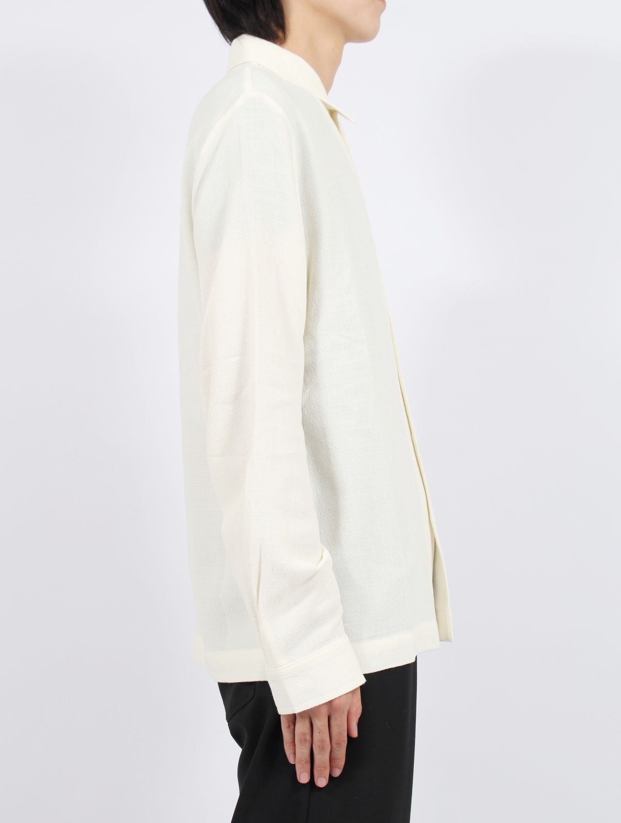 【25AW】定番 センス シャツ 長袖 / SENSE SHIRT / オフホワイト