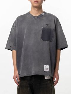 【26SS】サンフェード Vネック Tシャツ / SUN FADED V NECK TEE / ブラック
