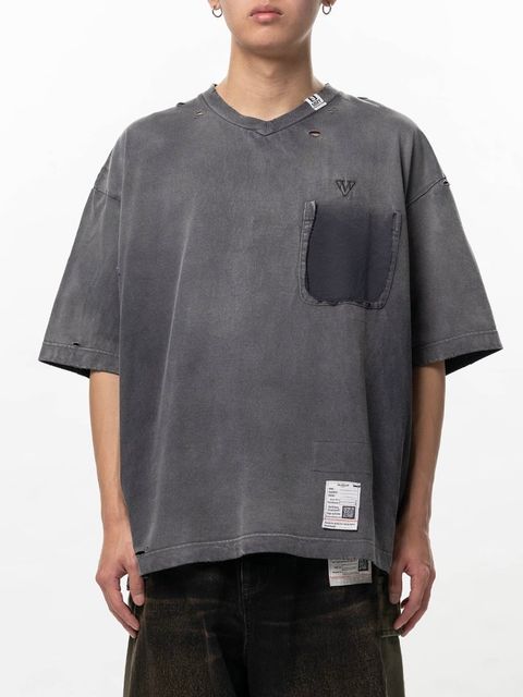 【26SS】サンフェード Vネック Tシャツ / SUN FADED V NECK TEE / ブラック