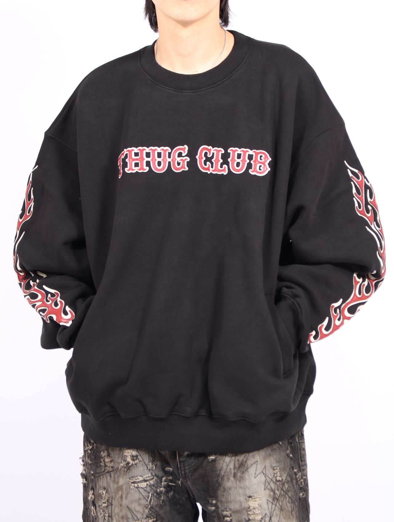 thug club 長袖 Thug Club ロンT