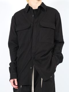 【24AW】ワークシャツ / WORK SHIRT / ブラック