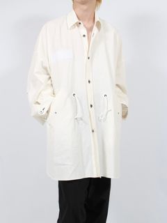 【24AW】M-51 リネン シャツ ジャケット / M-51 LINEN SHIRT JK / ホワイト