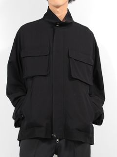 【24AW】インヴァネス フレア ワークジャケット / INVERNESS FLARE WORK JACKET / ブラック
