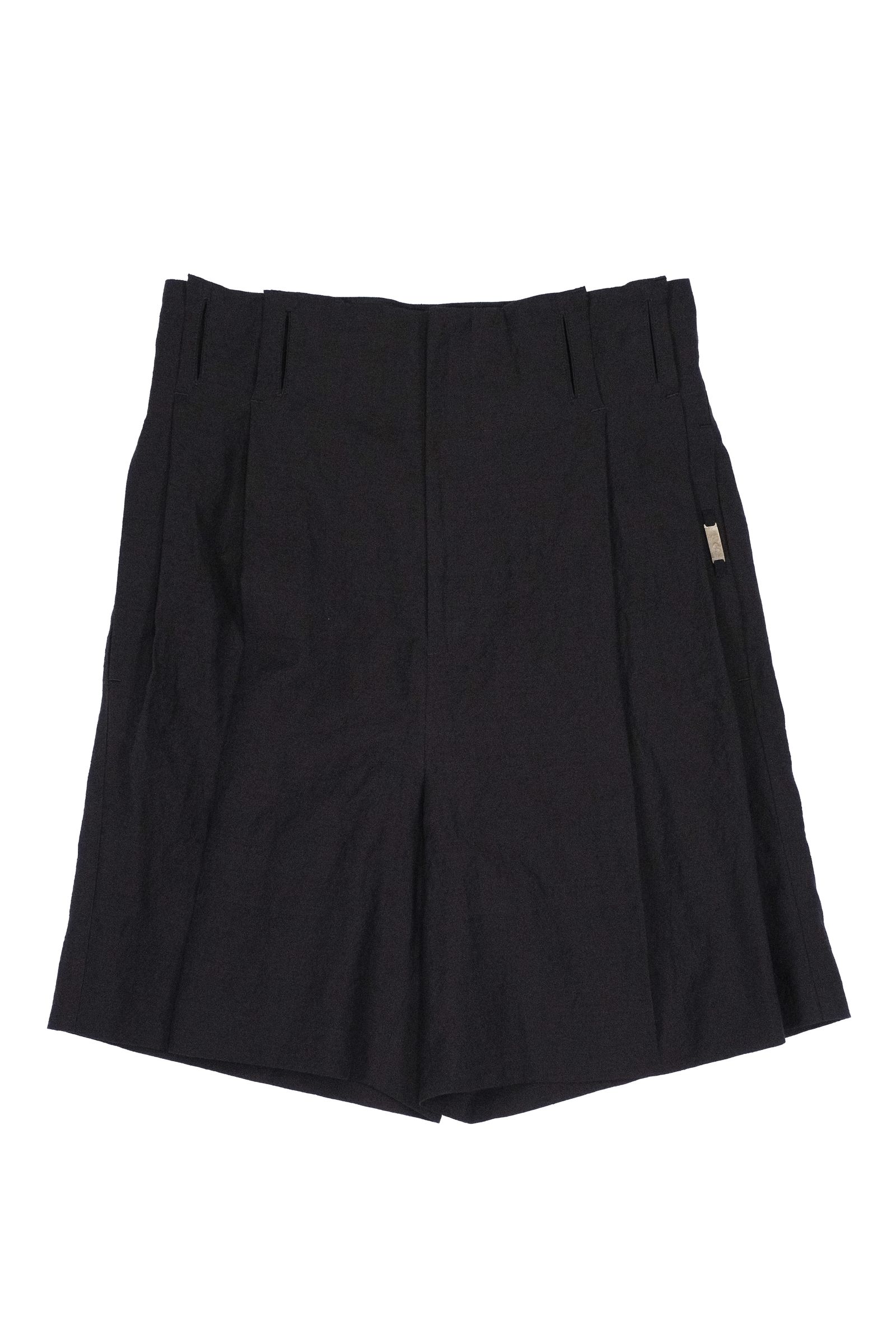 【27SS】 アウトタック ワイド ショーツ / OUT-TUCK WIDE SHORTS  / ダークブラウン