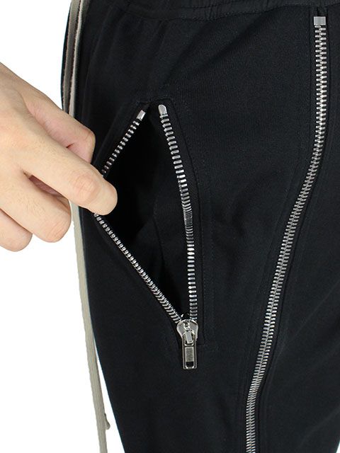 【20SS】サイド ジップ トラックパンツ / TECUATL TRACK PANT / ブラック