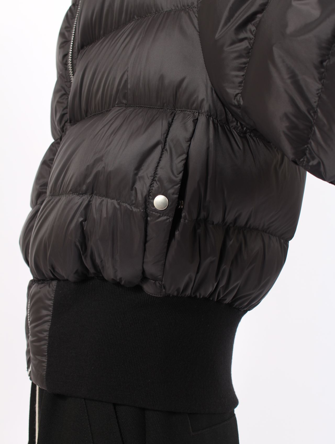 【25AW】フーデッド パファー ダウン ジャケット / HOODED JKT / ブラック
