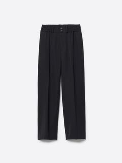 【26AW】ヘビー ウール ストレート イージー パンツ / HEAVY WOOL STRAIGHT EASY PANTS .16 / ブラック