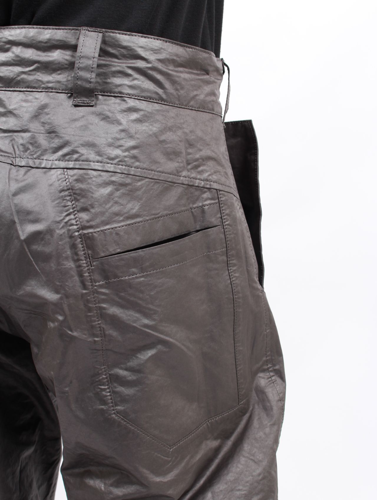 【25SS】8ポケット パネル ワイド ナイロン ポリ トラウザー パンツ / 8 POCKET PANEL WIDE NYLON POLY TRS / ガンメタル