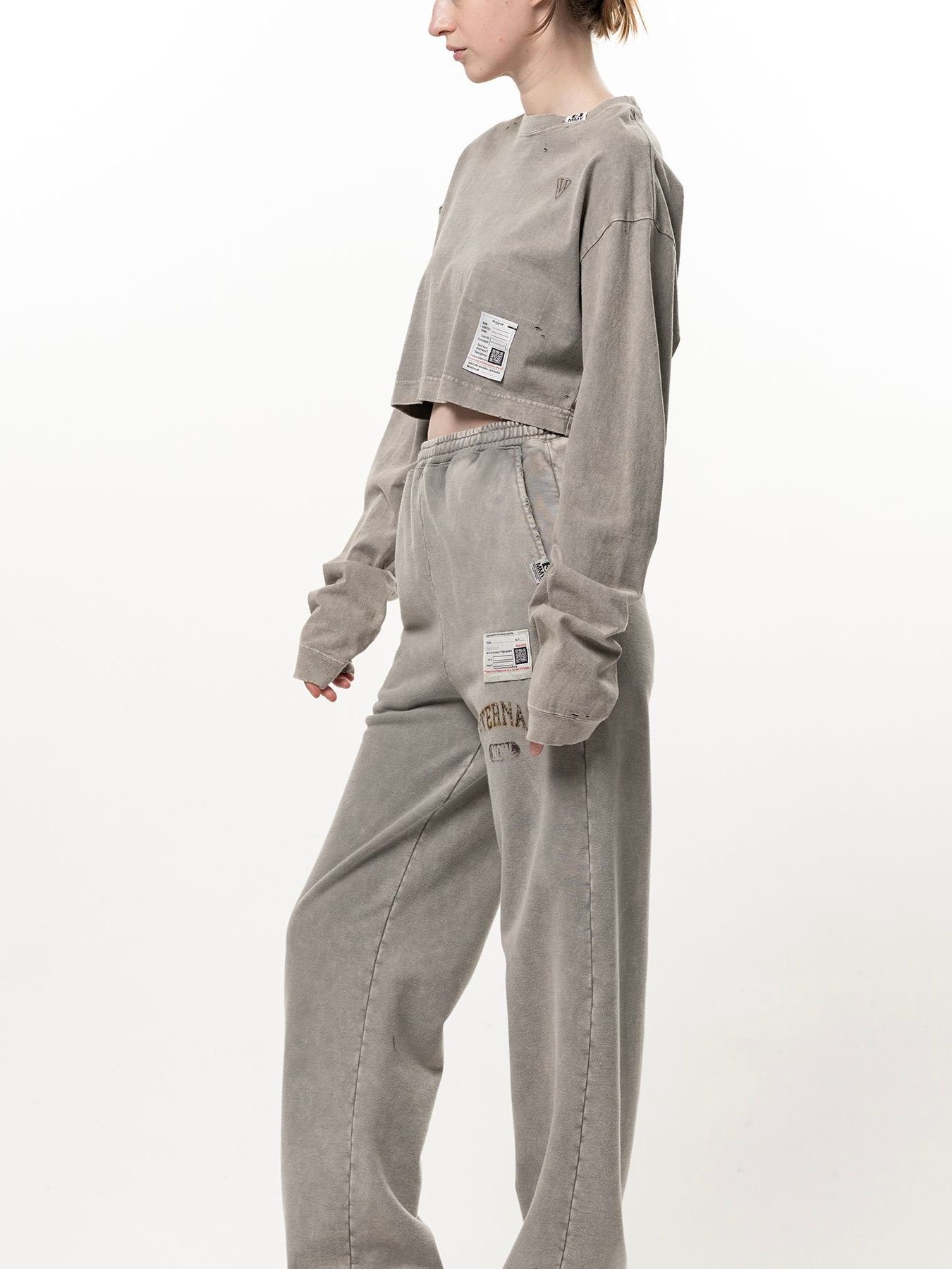 【26AW】ブリーチド ロングスリーブ ミニ Tシャツ / BLEACHED LS MINI TEE / カーキ