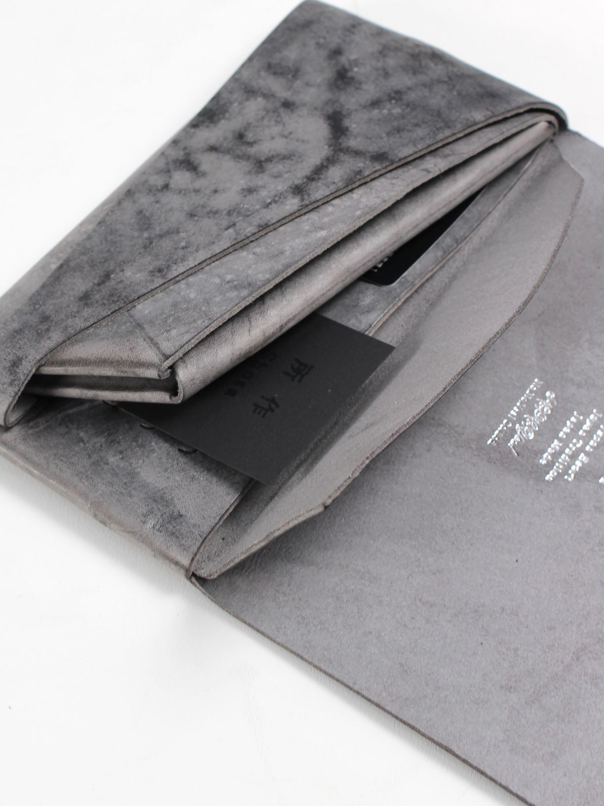 ランダムフィニッシュ ロングウォレット / LONG WALLET / スモーキングレー