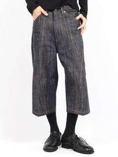 【26SS】 3D ツイステッド デニム ショーツ / 3D TWISTED JORTS / RAW INDIGO (ロー インディゴ)