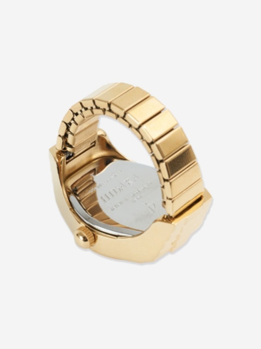 ヘイロー・リング・ウォッチ 時計リング / HALO RING WATCH / シルバー×ゴールド