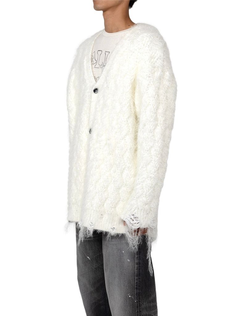 KAMIYA - 【24SS】シャギー カーディガン / SHARGY CARDIGAN 