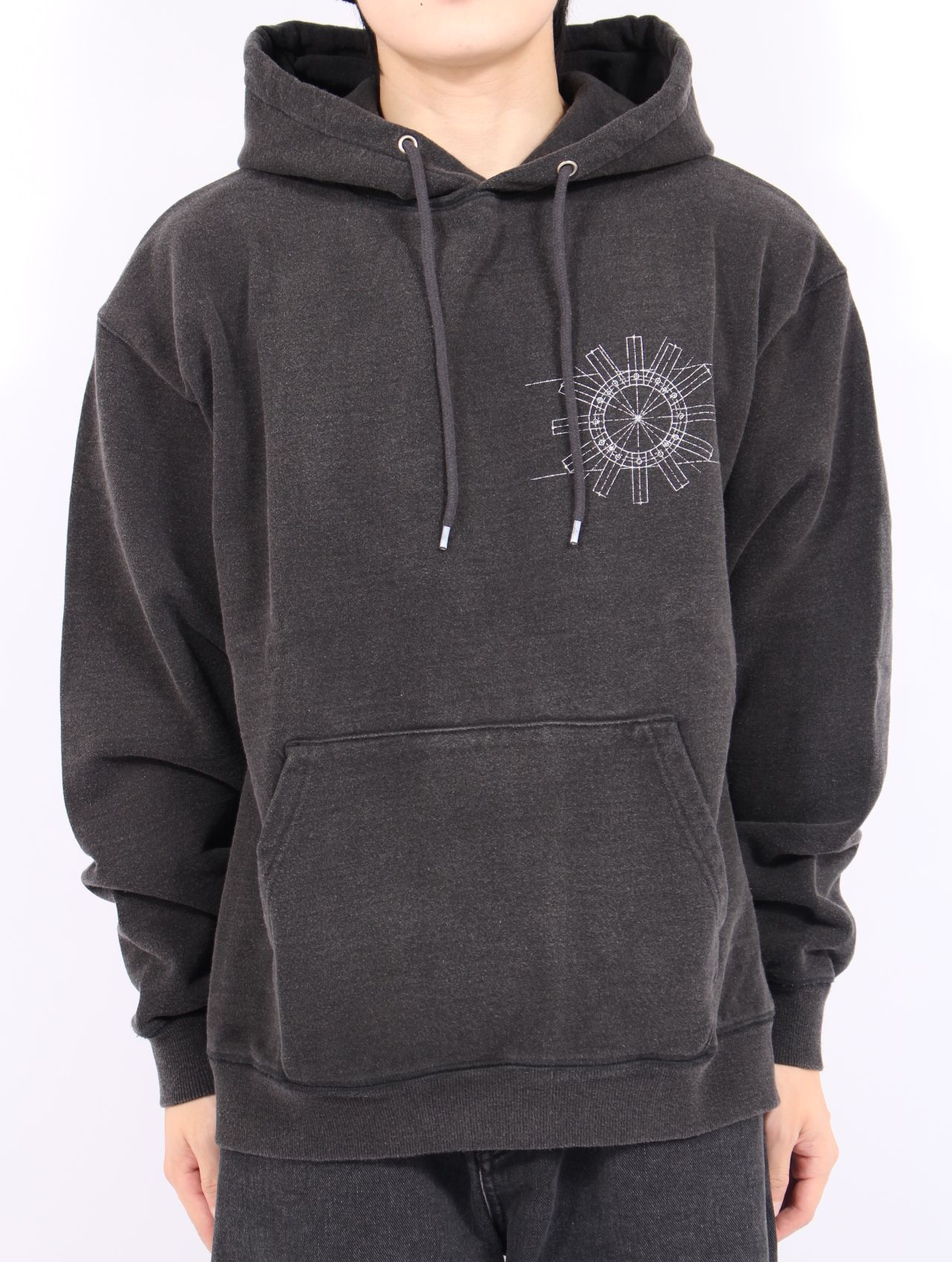 【25AW】グラフィック フーディー パーカー / GRAPHIC HOODIE / ブラック