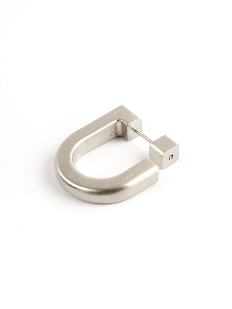 RICK OWENS - 【23SS】D リング ピアス / DRING EARRING / シルバー 