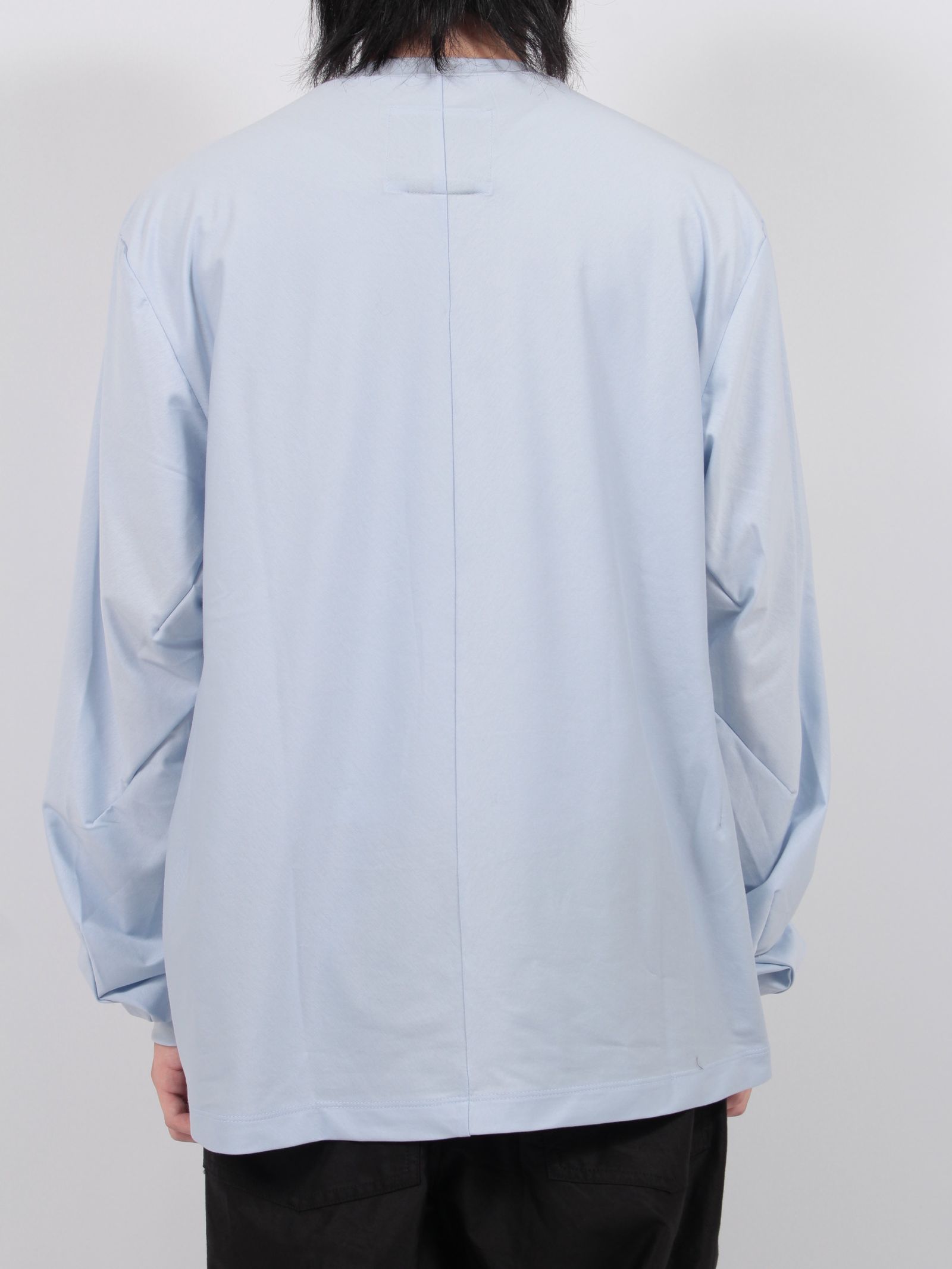 【24AW】キネティック ロングスリーブ Tシャツ / KINETIC TEE / ライトブルー