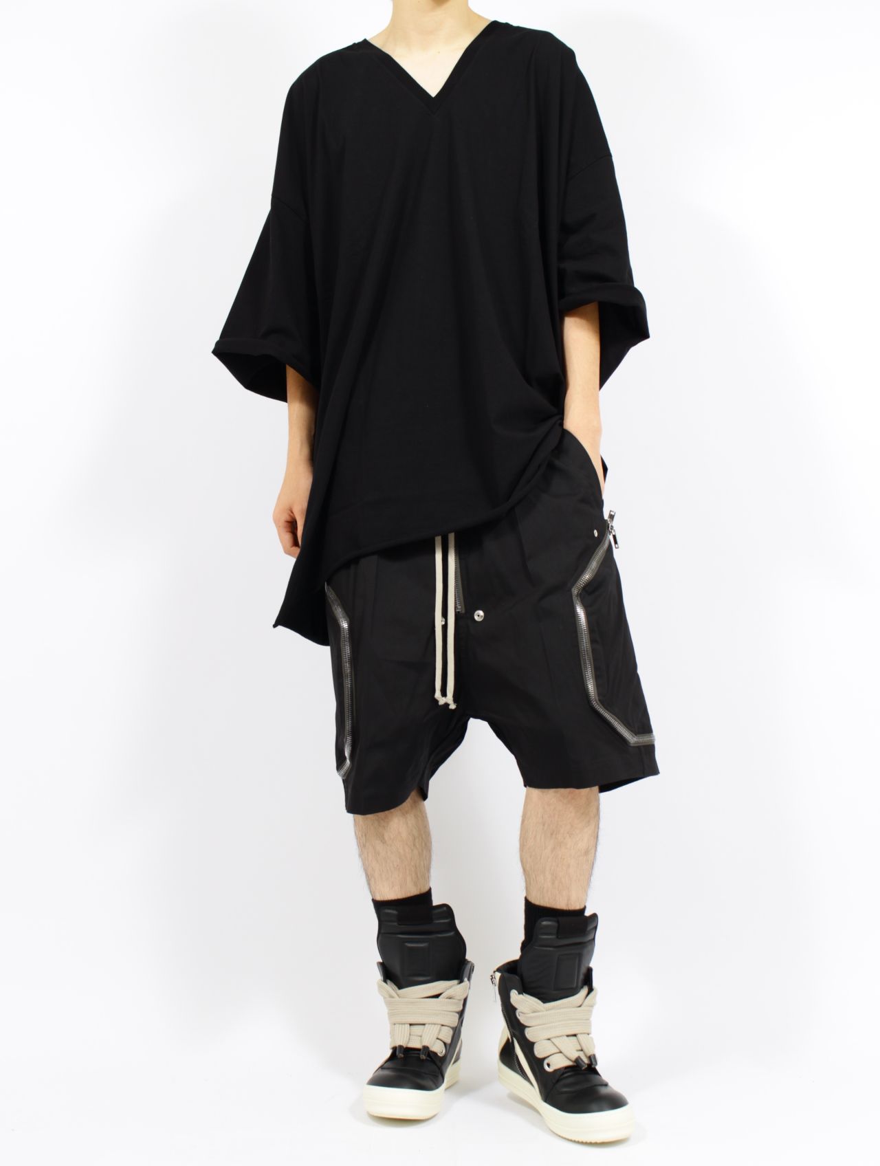 【26SS】 ハイザー ベラショートパンツ / HEIZER BELAS / ブラック