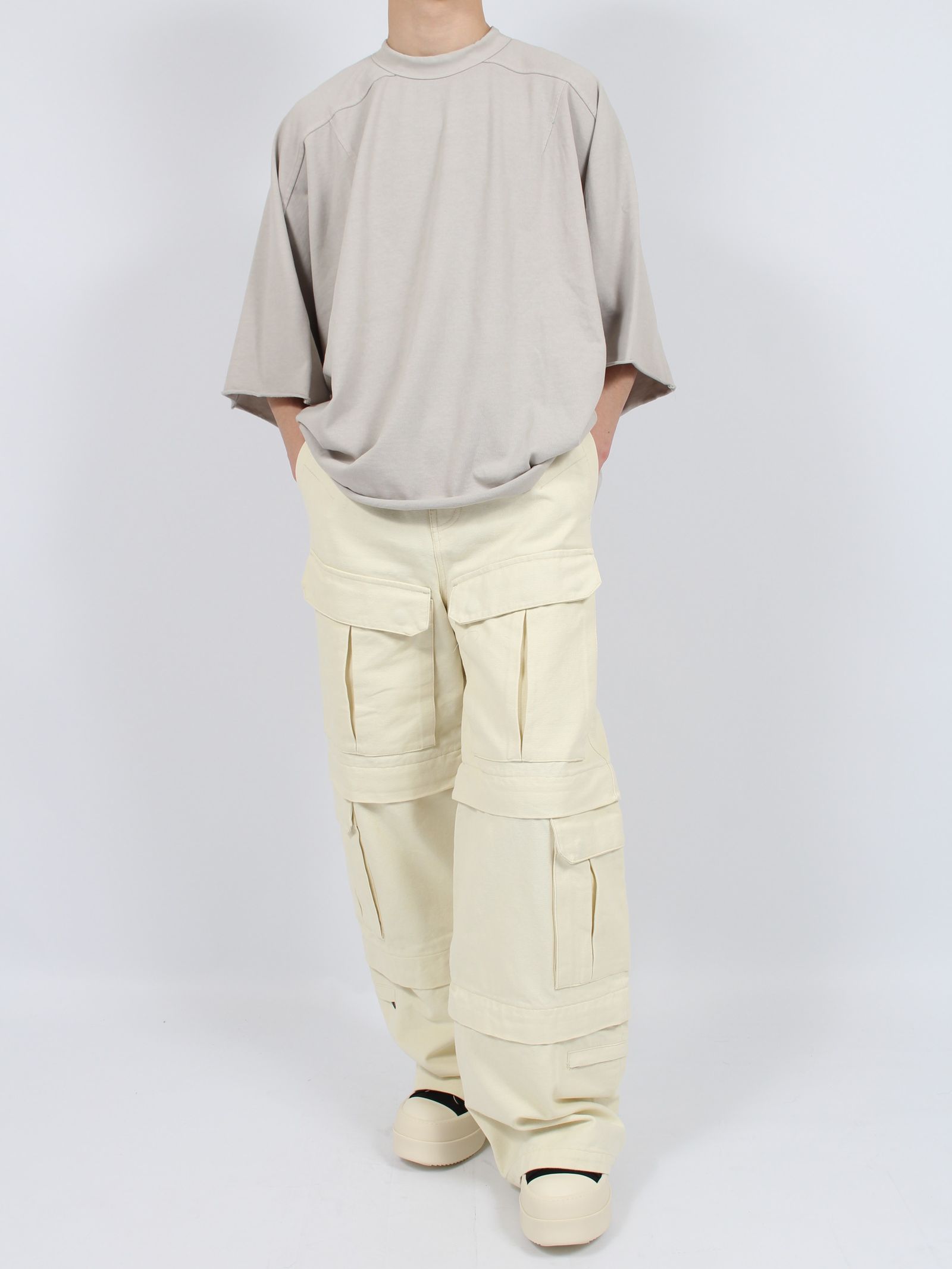 entire studios カーゴパンツ XS ベージュ entire studios - 【24SS】カルバス カーゴ パンツ / CARVAS