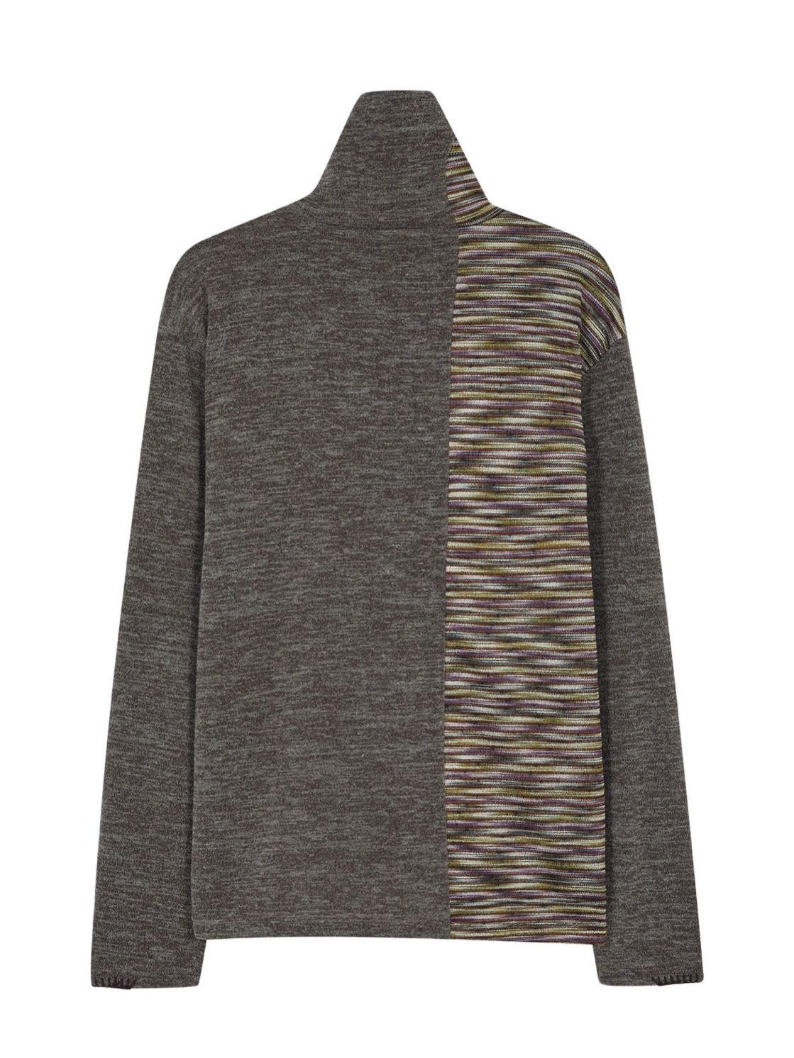 【21AW】ADRIAN TURTLE-NECK SWEATER / ブラウン